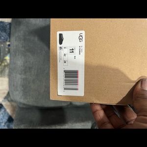 Black Tasman Ugg slides